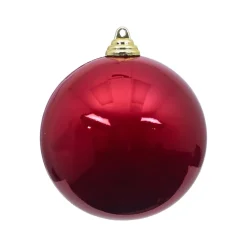 Red Candy Apple Ball Ornament, 8"