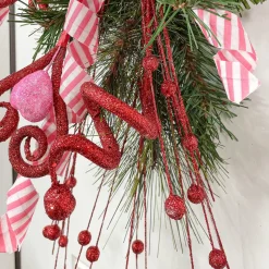 Red Glitter Tubing Coil Spray