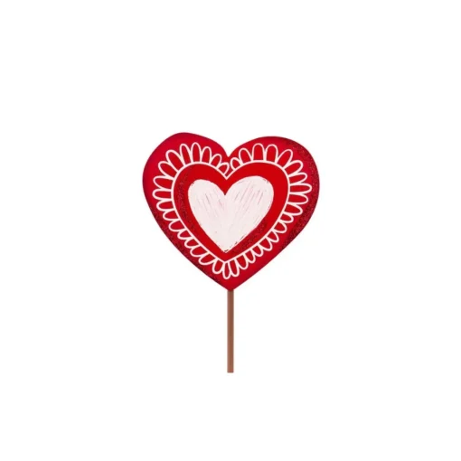 Red Hand Drawn Hearts