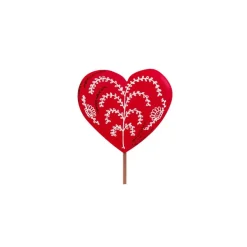 Red Hand Drawn Hearts