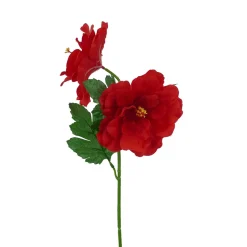 Red Hibiscus Spray