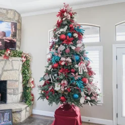 Red Matte Ball Ornament, 4"