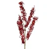 Red Metallic Tinsel Spray
