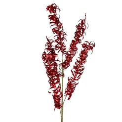 Red Metallic Tinsel Spray