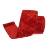 Red Silky Velvet Ribbon, 4" X 10YD