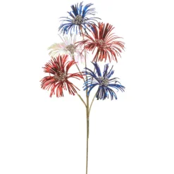 Red, White and Blue Sparkler Spray