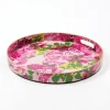 Rose Garden Round Tray