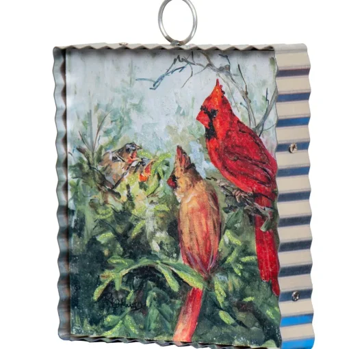 Rozie’s Cardinal Family Mini Gallery Art