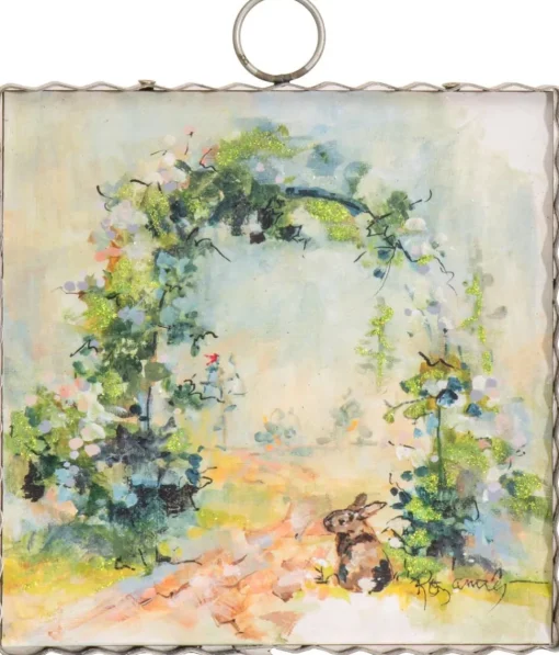 Rozie’s Garden Gate Mini Gallery Art