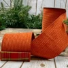 Rust Corduroy Ribbon, 4" X 5YD