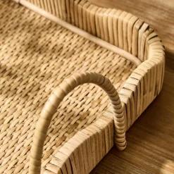 Scalloped Edge Tray with Handles