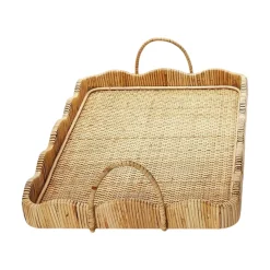 Scalloped Edge Tray with Handles