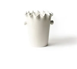 Signature Ruffle Ice Bucket