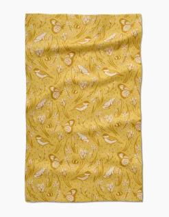 Signs of Spring Tea Towel