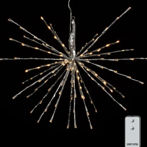 Silver Decorative Lighting, 23"