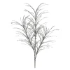 Silver Glitter Sequin Pampas Grass Spray, 34"