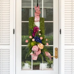 Spring Bloom Moss Wreath