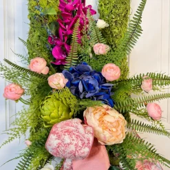 Spring Bloom Moss Wreath