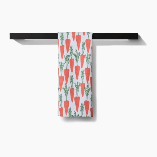 Spring Carrot Hill Tea Towel