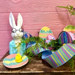 Spring Stripes Pastel Ribbon 2.5"X10YD