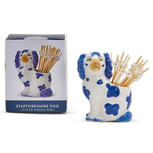 Staffordshire Dog Toothpick Holder
