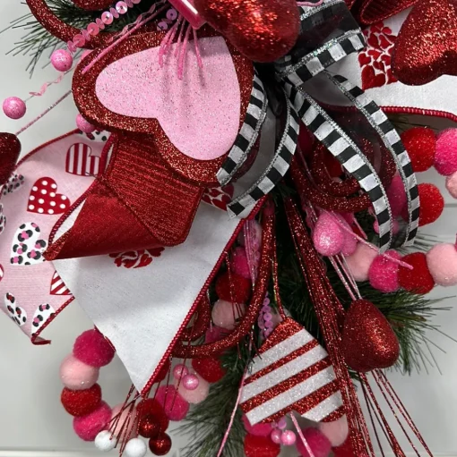 Stripe Heart Spray