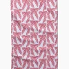 Striped Bows Tea Towel