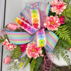 Sunshine and Tulips Wreath