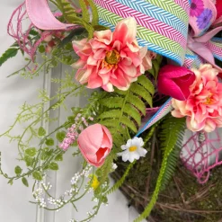Sunshine and Tulips Wreath