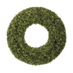Timeless Boxwood Wreath