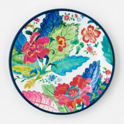 Tobacco Leaf Plate, 9"