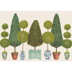 Topiary Garden Placemat Set