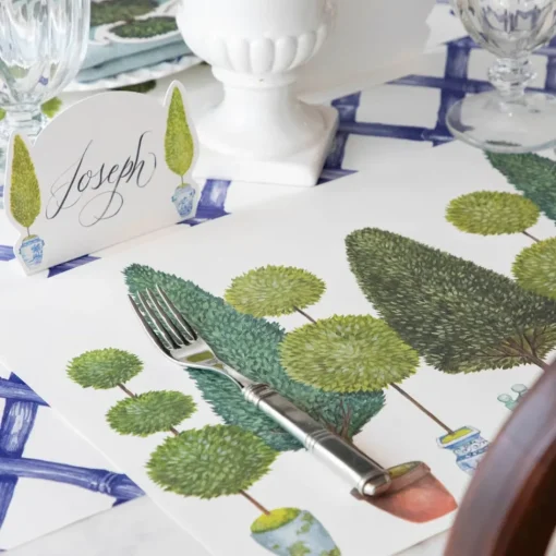 Topiary Garden Placemat Set