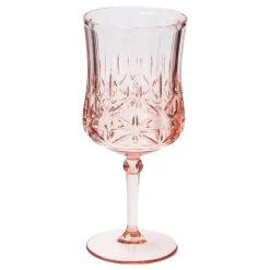 Traditional Stemmed Wine Glass, Blush