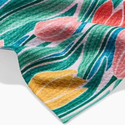 Tranquil Tulips Bar Towel