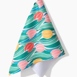 Tranquil Tulips Bar Towel