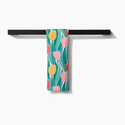 Tranquil Tulips Bar Towel