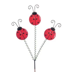 Triple Lady Bug Stake