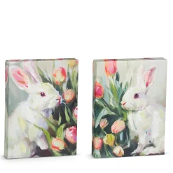 Tulip Rabbit Wall Art