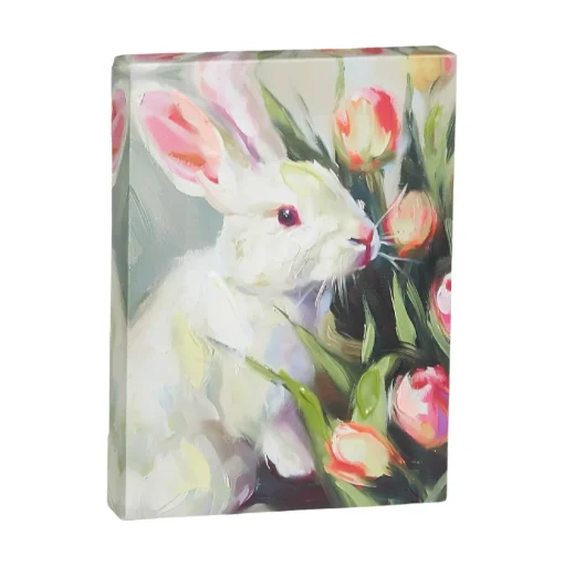 Tulip Rabbit Wall Art