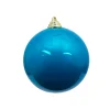 Turquoise Candy Apple Ball Ornament, 8"