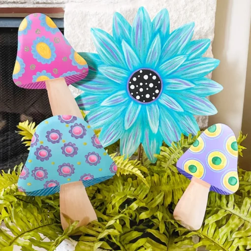 Turquoise Gerber Daisy