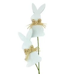Two Bunny Bow Tie Spray