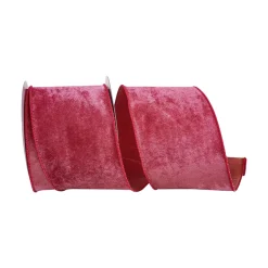 Velvet Plush Deluxe Ribbon, 4" X 10YD