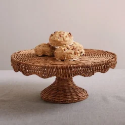 VIDA Rattan Round Pedestal