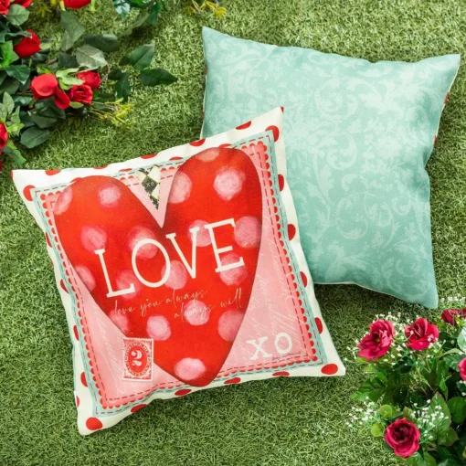 Vintage Valentine Pillow