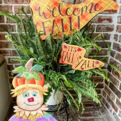 “Welcome” Fall Flag