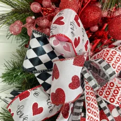 White Heart Love - 2.5"X10YD