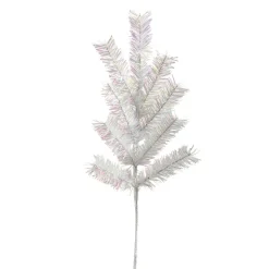 White Tinsel Spray