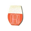 Wine Cheers Big Attachment by Happy Everything!